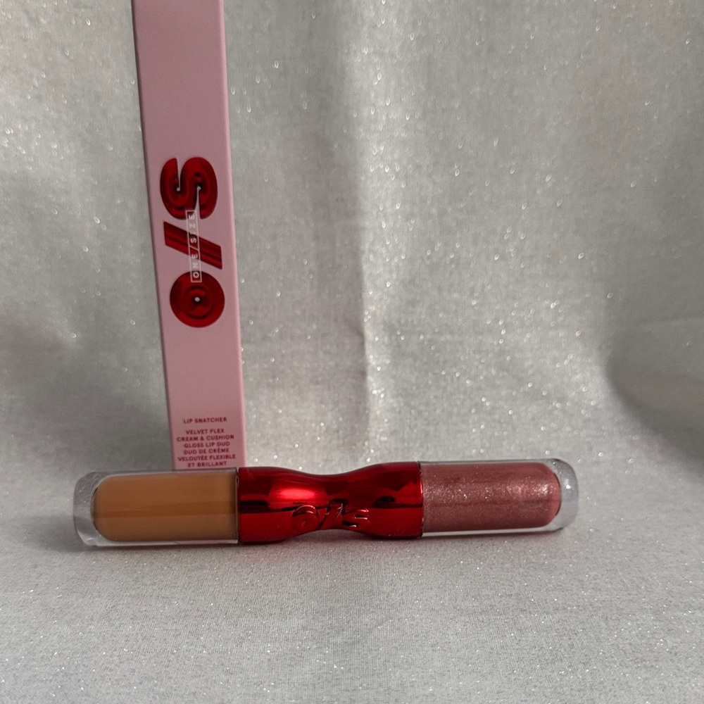 One/Size Dual-Ended Lip Color Lip Snatcher - Pink & Nude